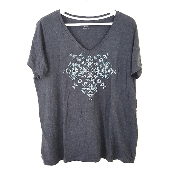 Columbia Tops - 3/$30 // Short Sleeve Charcoal Gray GraphicTee